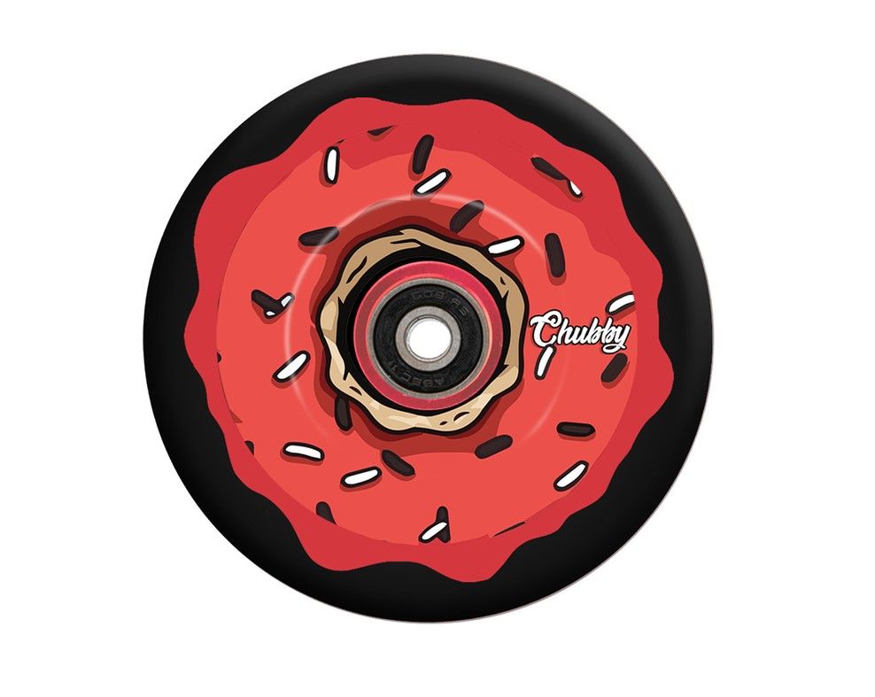 Kolečko Chubby Melo 110 Devil Doghnut Oreo Red