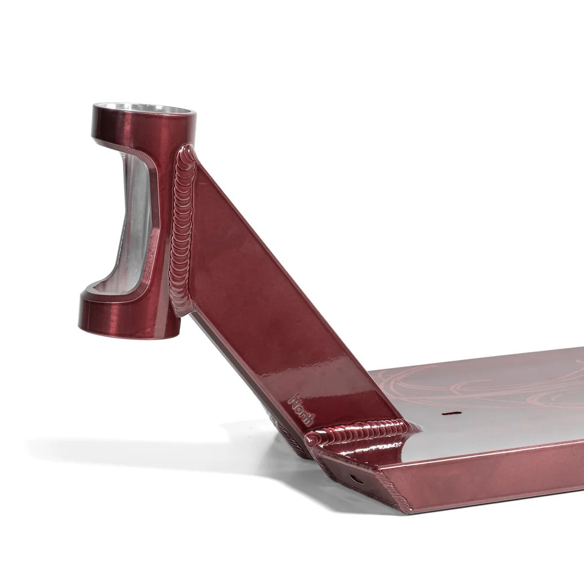 Deska North Arca 6.75 x 22.5 Wine Red Translucent