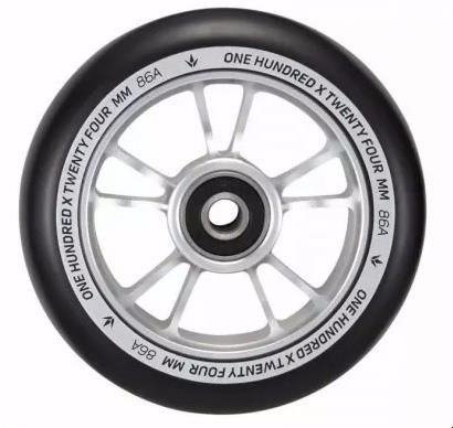 Blunt 10 Spokes 100 Hjul Silver Black