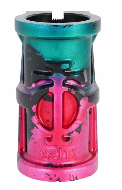 Oath Cage V2 SCS Green Pink Black